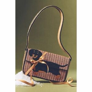 Anthropologie Fiona Beaded Purse: Animal Edition - Weiner Dog 🐶 NWT